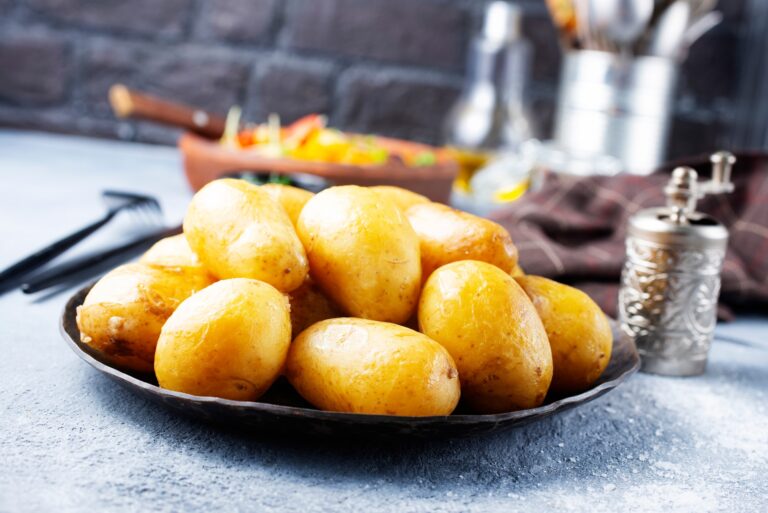 boiled potato